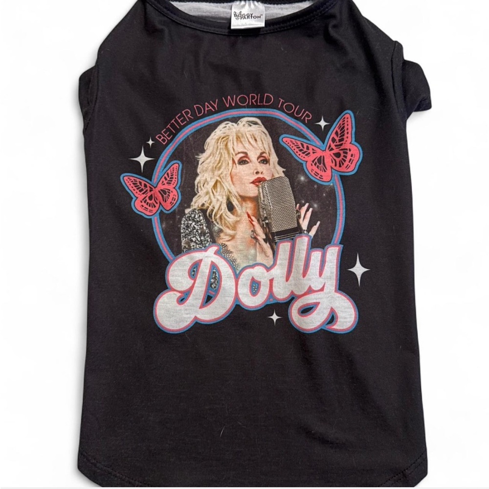 Dolly Parton dog shirt size medium